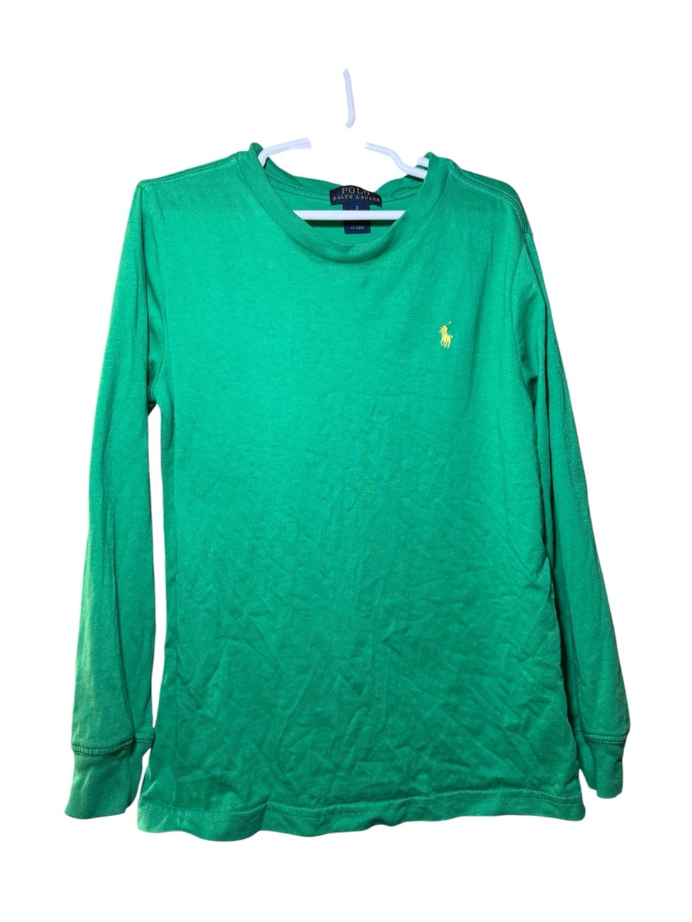 Polo Ralph Lauren Boys’ Green Long Sleeve T-Shirt